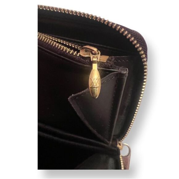 Louis Vuitton Vernis Zippy Wallet Rouge Fauviste - Picture 9 of 15